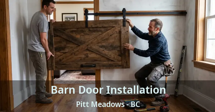 Barn Door Installation Pitt Meadows - BC